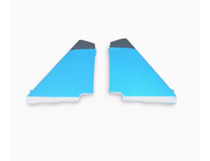 Xfly-Model Su-27 Blue Camo Twin 50mm 12 Blade EDF Jet Rudder Part   